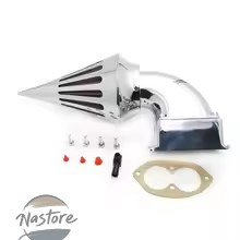 並行輸入品 バイク 部品 カスタムパーツ アクセサリー black spike air intake cleaner for 2002 2009 カワサキ バルカン 1500 1600 mean streak parts_4
