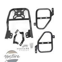 並行輸入品 リア パニエラックサドルバッグ サイドブラケット ケースラック ハスクバーナ svartpilen 250 401 125 200 vitpilen 部品 カスタムパーツの画像