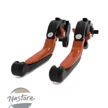 並行輸入品 kwr650 バイク ハンドル クラッチ ブレーキ 二輪 バー レバー 調整可能 折りたたみ式 拡張可能 2022 2023 2024 カスタムパーツ 部品 アクセサリー_1