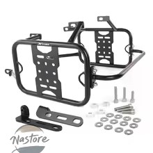 並行輸入品 バイク ガード 部品 カスタムパーツ アクセサリー サイドサドルバッグサポート パニエラック バー 取り付けブラケット ドゥカティ デザートx 2022の画像