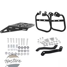 並行輸入品 ヤマハ リア 二輪 ラゲッジラック サドルバッグラック パニアラック サイドキャ xt250x 年 部品 カスタムパーツ アクセサリーの画像