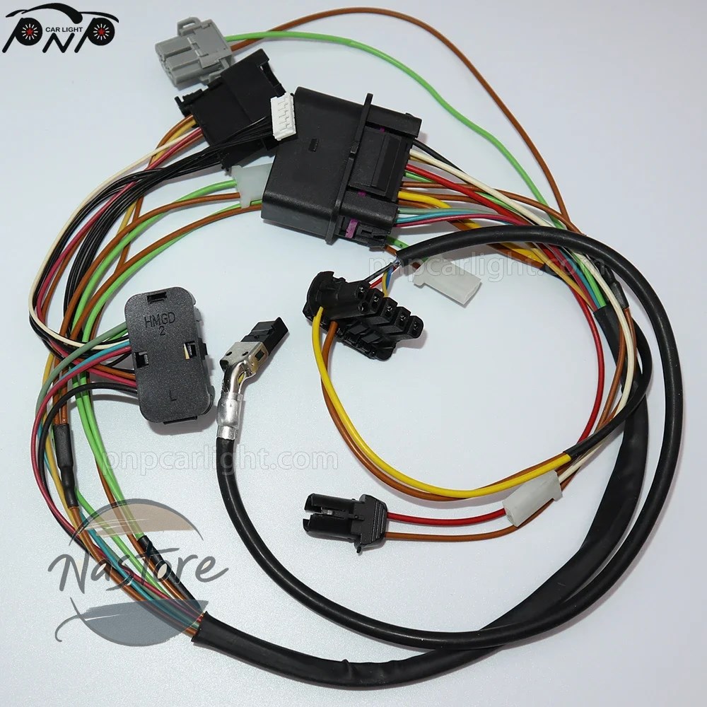 並行輸入品 アウディ audi ヘッド ヘッドライト ライト afs キセノンライトインナー配線ハーネス a8 2005-2010 4e0941003bm 4e0941004bm 4e0941029bpの画像