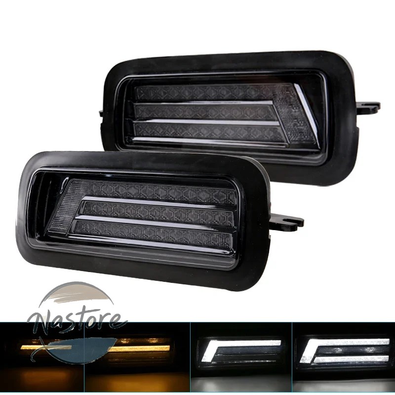並行輸入品 カバー アクセサリー カスタム カースタイリングチューニングライトプロテクター lada niva 4x4 1995 led drlライト カスタムパーツ 部品の画像