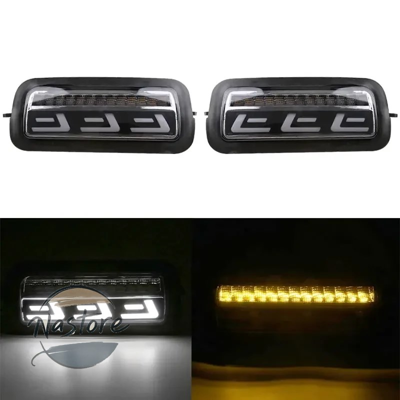 並行輸入品 カバー アクセサリー カスタム カースタイリングチューニングライトプロテクター lada niva 4x4 1995 led drlライト カスタムパーツ 部品の画像
