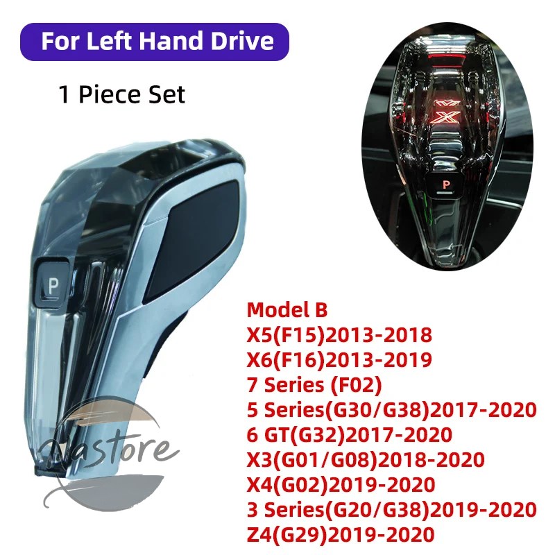 並行輸入品 BMW crystal 1 piece set gear shift knob x5 x6 x3 x4 f02 g30 g38 g01 g08 g02 g29 f20 f22 f30 f10 led car interior accessories 部品_1