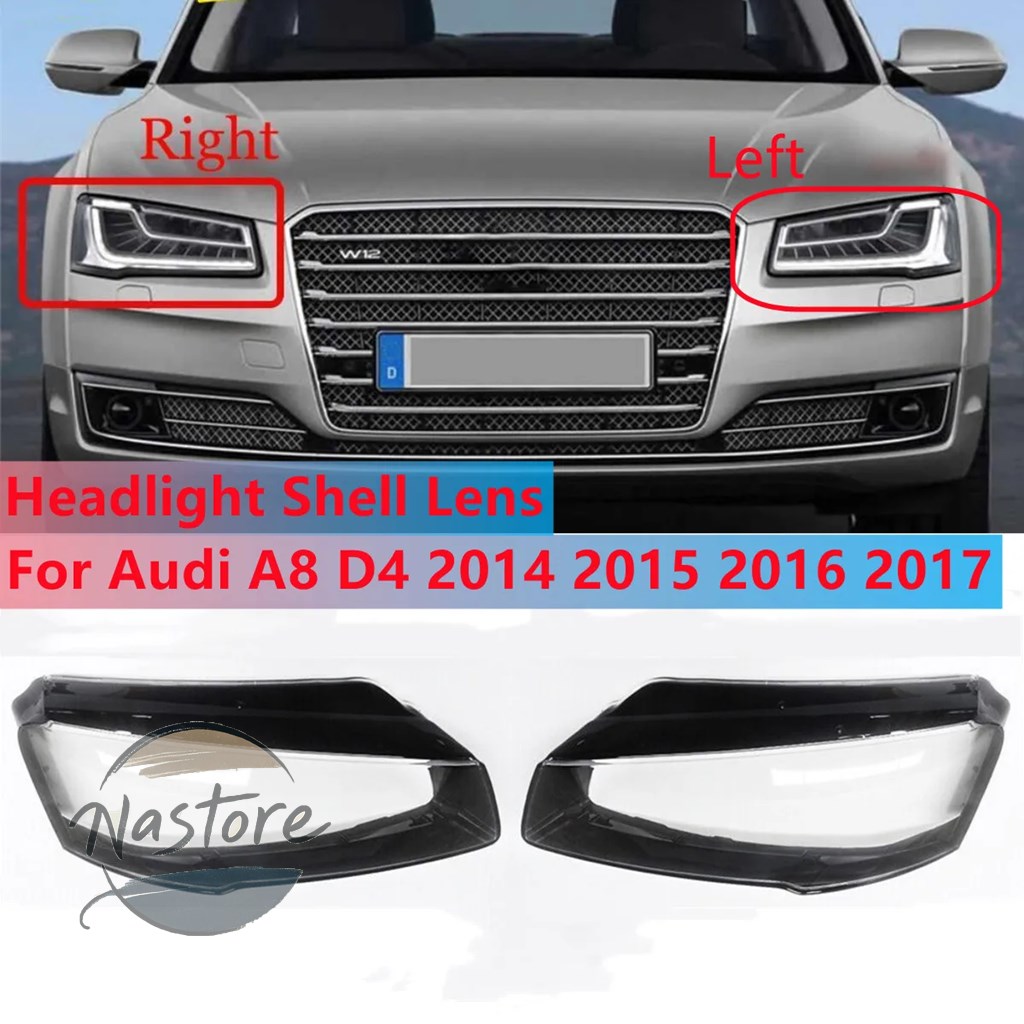 並行輸入品 アウディ audi a8 カバー ヘッドライト リア ヘッド 交換 ライト ランプク ライトシェル ランプシェードケース d4 2014-16 カスタムパーツ 部品_3