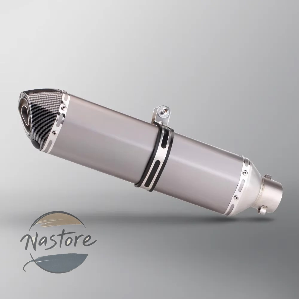 並行輸入品 z400 バイク マフラー 汎 51mm 470mmロング dbキラー trk502x gy6 sv650 z900 r15 r3 nmax カスタムパーツ 部品 アクセサリー_5
