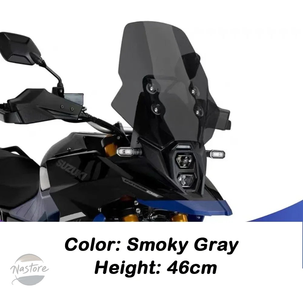 並行輸入品 スズキ suzuki バイク フロント 800de dl800de ガラス 強化スポーツガラス アクリルデフレクター 部品 カスタムパーツ アクセサリーの画像