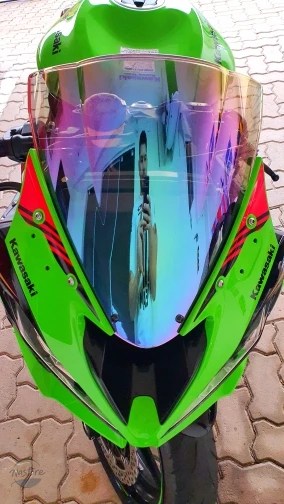 並行輸入品 バイク zx6r ウィンドシールド カワサキ ニンジャ 636 zx-6r ダブルバブルウィンドスクリーン 部品 カスタムパーツ アクセサリーの画像
