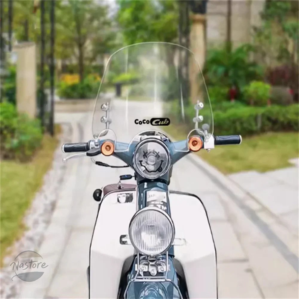 並行輸入品 ホンダ honda バイク フロント カスタム ガラス jialing coco super cub 部品 カスタムパーツ アクセサリー_5