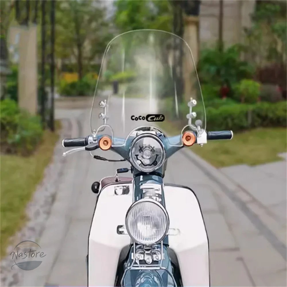 並行輸入品 ホンダ honda バイク フロント カスタム ガラス jialing coco super cub 部品 カスタムパーツ アクセサリー_2