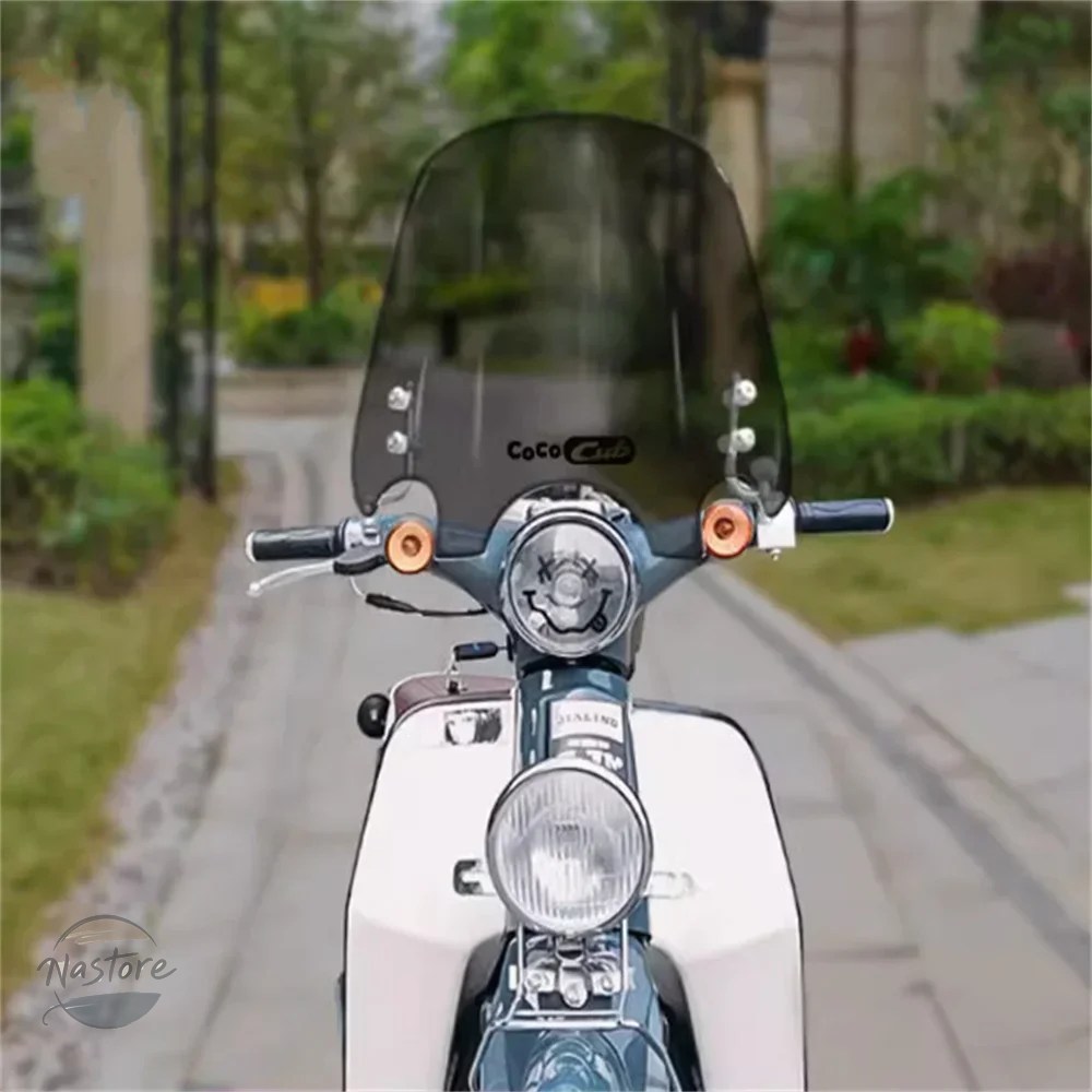 並行輸入品 ホンダ honda バイク フロント カスタム ガラス jialing coco super cub 部品 カスタムパーツ アクセサリー_4