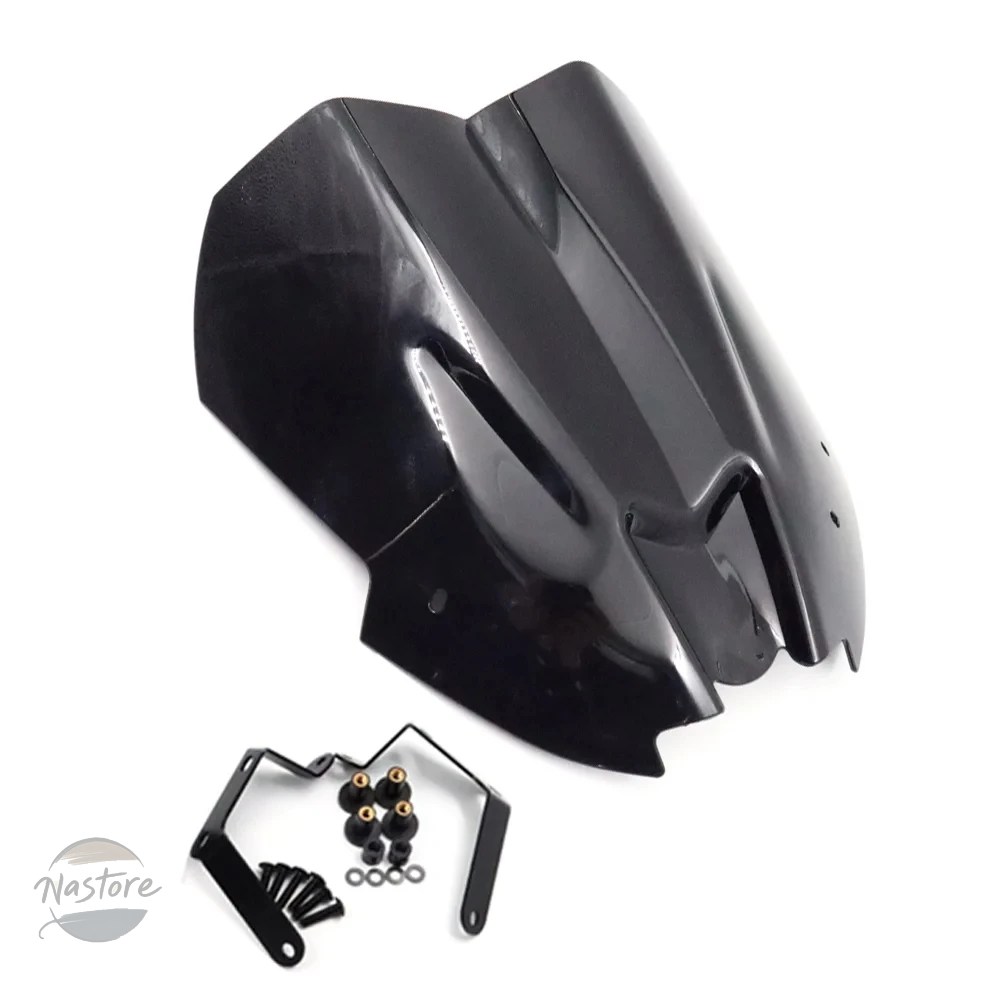 並行輸入品 ヤマハ バイク フロント カスタム mt-09 アクセサリー ガラス ウィンドシールド スポーツスクリーン 部品 カスタムパーツの画像