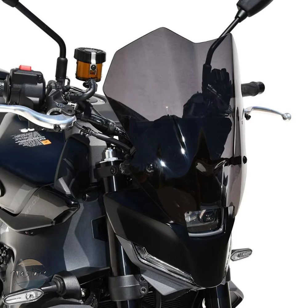 並行輸入品 ヤマハ バイク フロント カスタム mt-09 アクセサリー ガラス ウィンドシールド スポーツスクリーン 部品 カスタムパーツの画像