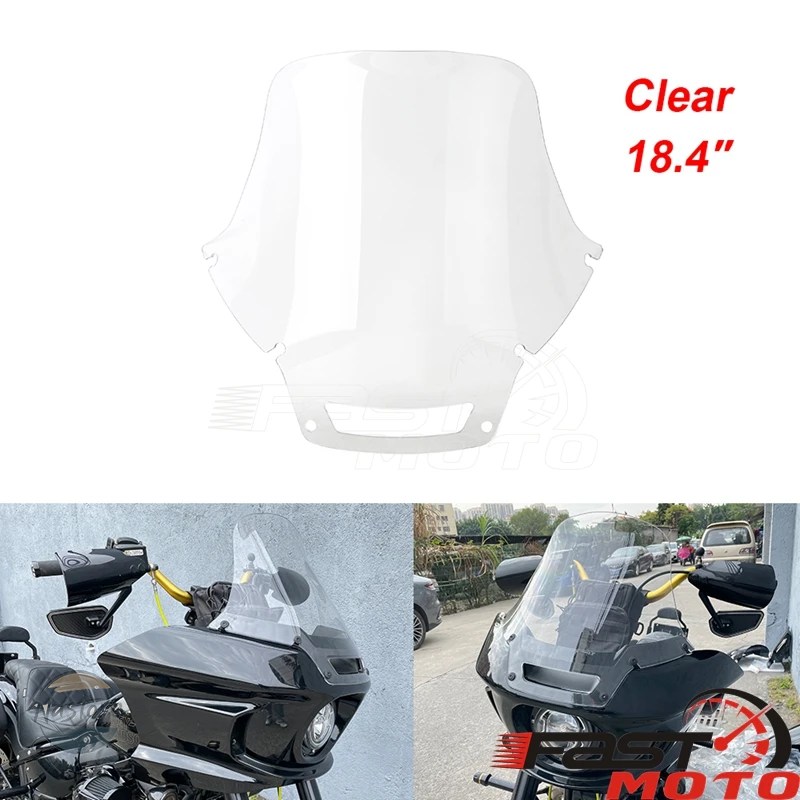 並行輸入品 ハーレーFXLRST FXRST ソフテイル ローライダー ST EI ディアボ 22-24 ウィンドシールドフェアリング ウィンドスクリーンの画像