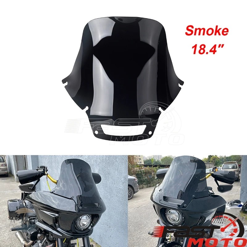 並行輸入品 ハーレーFXLRST FXRST ソフテイル ローライダー ST EI ディアボ 22-24 ウィンドシールドフェアリング ウィンドスクリーンの画像