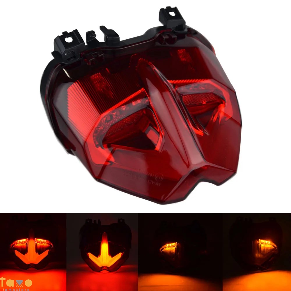 並行輸入品 ヤマハ リア ブレーキ 二輪 統合テールライト 点滅 防水 ライト mt09 2021 2022 mt-09 mt fz09の画像