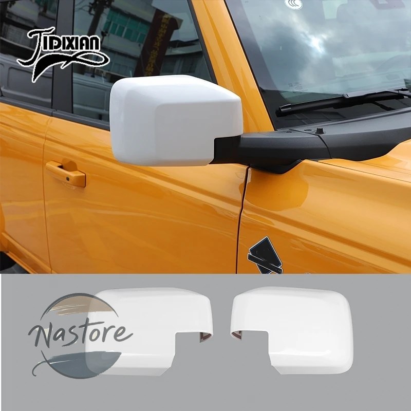 並行輸入品 フォード ford カバー 外装 リア カスタム jidixian ブロンコ 2021-23 2024 2025 ビューミラーシェル装飾 アクセサリーの画像