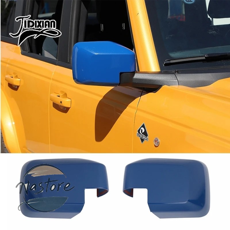 並行輸入品 フォード ford カバー 外装 リア カスタム jidixian ブロンコ 2021-23 2024 2025 ビューミラーシェル装飾 アクセサリーの画像