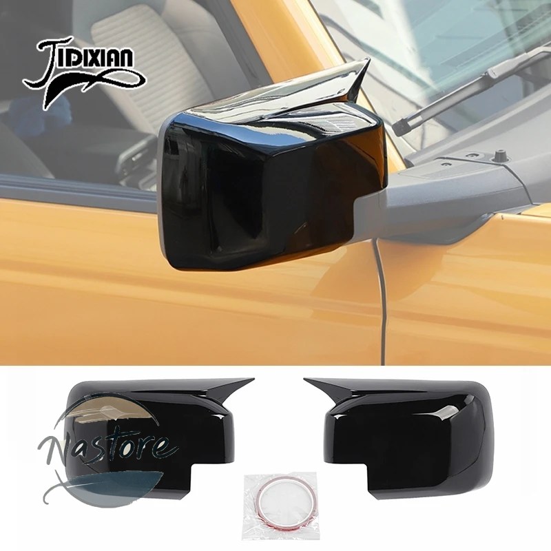 並行輸入品 フォード ford カバー 外装 リア カスタム jidixian ブロンコ 2021-23 2024 2025 ビューミラーシェル装飾 アクセサリーの画像