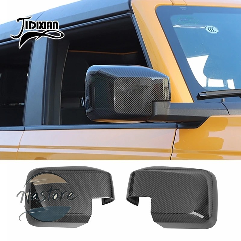 並行輸入品 フォード ford カバー 外装 リア カスタム jidixian ブロンコ 2021-23 2024 2025 ビューミラーシェル装飾 アクセサリーの画像