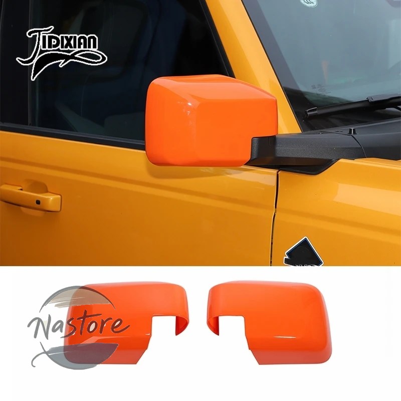 並行輸入品 フォード ford カバー 外装 リア カスタム jidixian ブロンコ 2021-23 2024 2025 ビューミラーシェル装飾 アクセサリーの画像