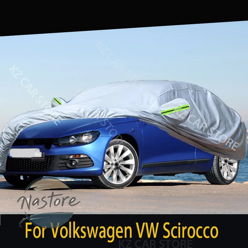 並行輸入品 カバー 完全防水 フォルクスワーゲン volkswagen vw シロッコ抗 uv サンシェード雪雨防塵自動車の画像