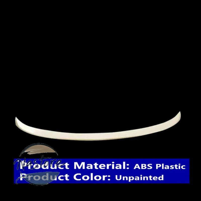 並行輸入品 マツダ mazda リア スポイラー カスタム アクセサリー トランク 光沢 ある黒 absプラスチック 素材 2006-2012 部品 カスタムパーツ_1