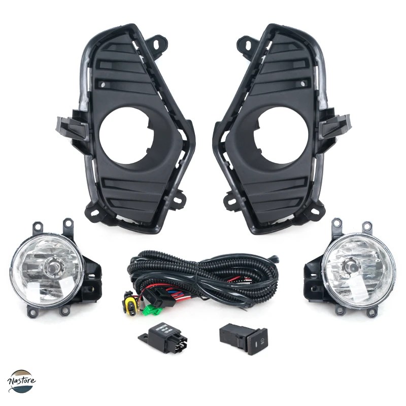 並行輸入品 rov4 トヨタ toyota カバー バンパー・フロントフォグライト ランプアセンブリ フレーム ワイヤースイッチ フォグライト カスタムパーツ 部品の画像