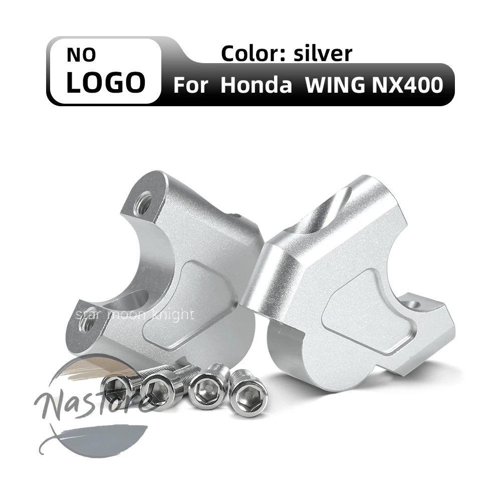 並行輸入品 nx400 ホンダ honda バイク ハンドル バー クリスアークランプアダプター 高リフトマウント nx500 nx 400 500 2023 2024 カスタムパーツ 部品_4
