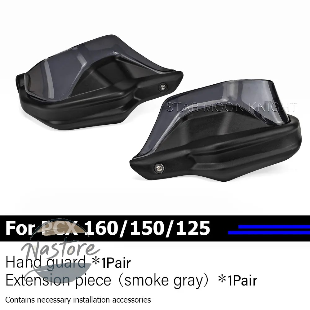 並行輸入品 pcx160 ホンダ honda バイク ガード ハンドル フロント 二輪 ハンド バー ガラス エアデフレクター pcx150 pcx_3