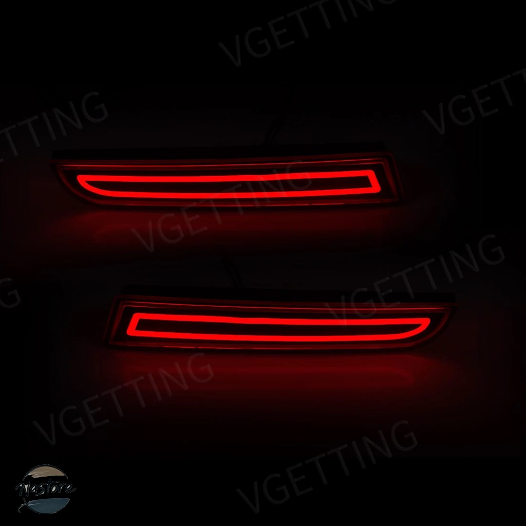 並行輸入品 LEDバンパーライト ダイナミックウィンカー テールブレーキランプ 三菱 ラクター スポーツRVR進化の画像