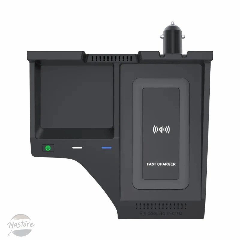 並行輸入品 ワイヤレスカーチャージャー 日産 高速充電プレート インテリアカスタムアクセサリー 10W SYLPHY SENTRA 2021 2020の画像