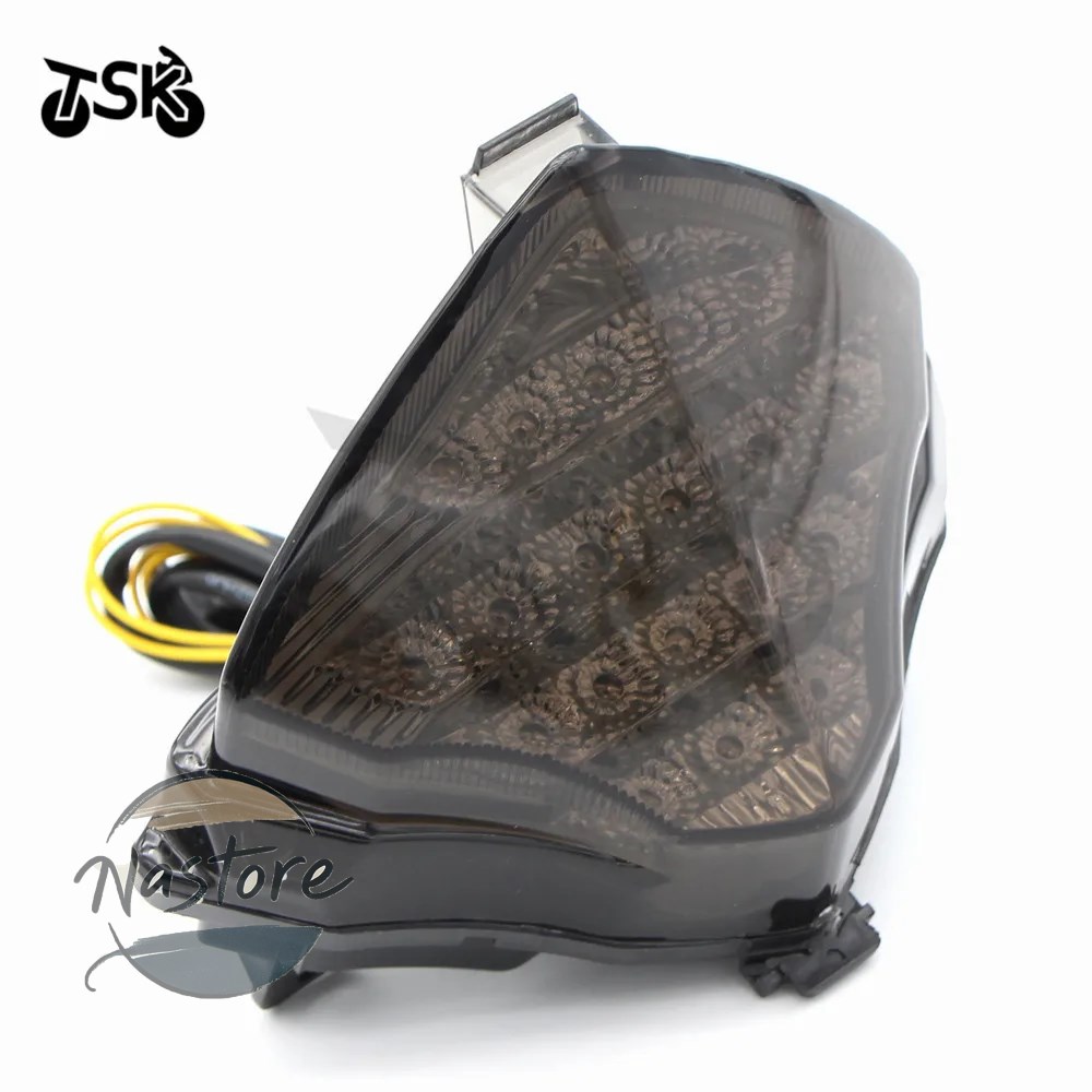 並行輸入品 r1 ヤマハ バイク ブレーキ リア ライトライト yzf 2004 2005 2006 シグナル統合ledライト カスタムパーツ 部品 アクセサリー_4