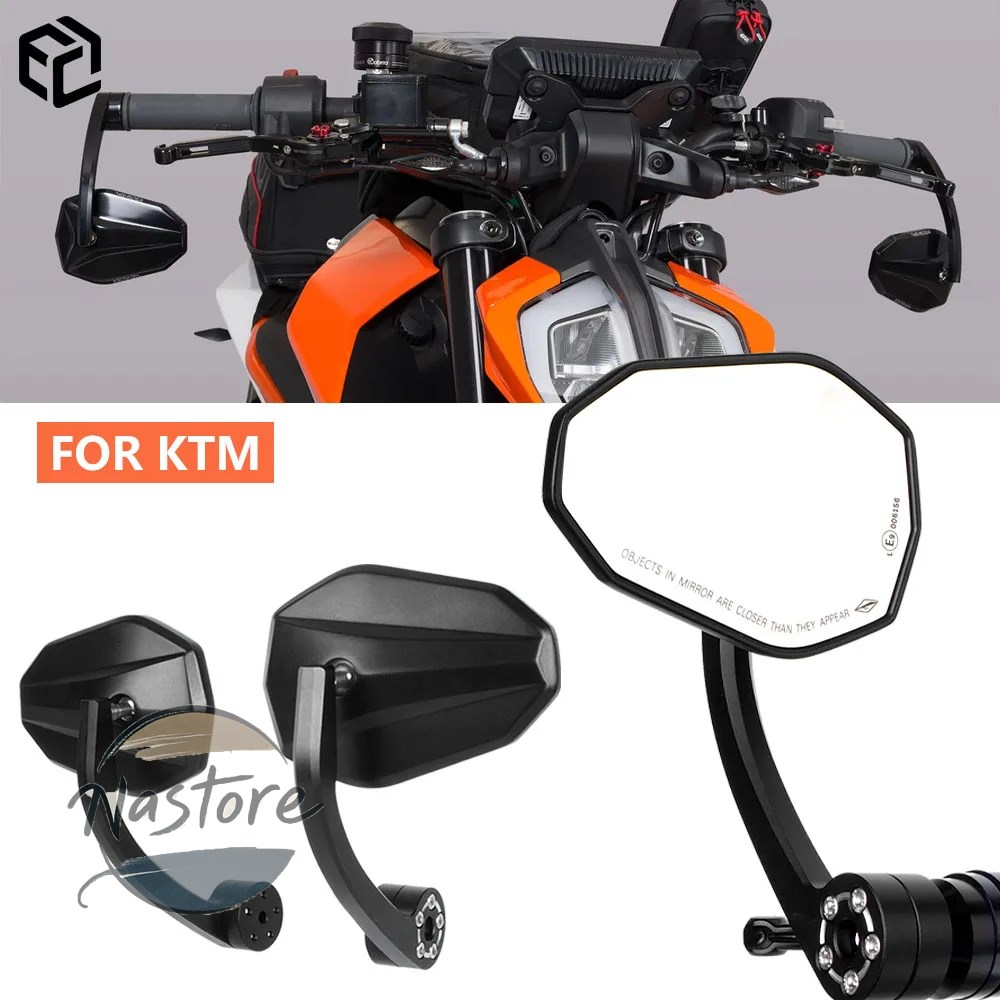 並行輸入品 バイク ミラー ハンドル バーエンド サイドバック ktm デューク 790 390 890 200 1190 250 スーパーデューク_1