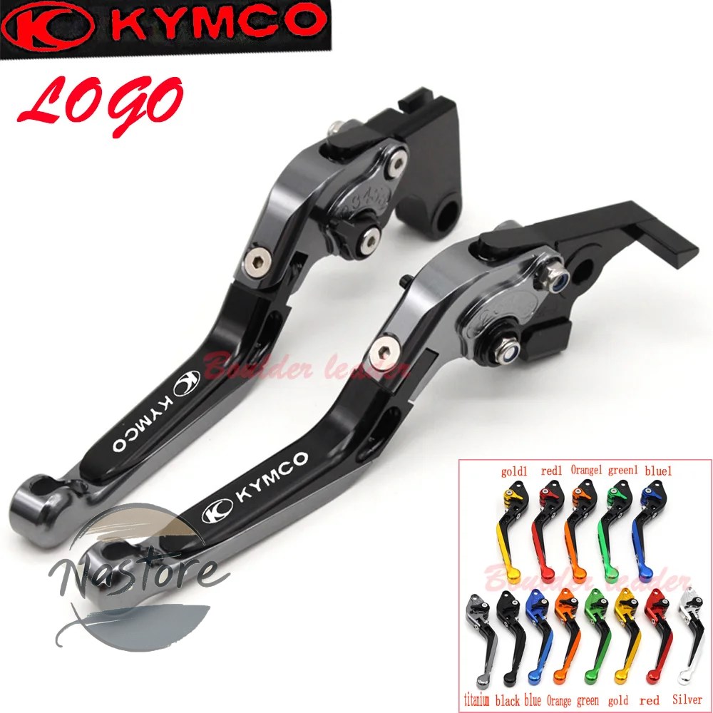 並行輸入品 クラッチ ブレーキ xciting 250 300 500 400 downtown 125/200/300/350 折りたたみ 式 延長 カスタムパーツ 部品 アクセサリーの画像