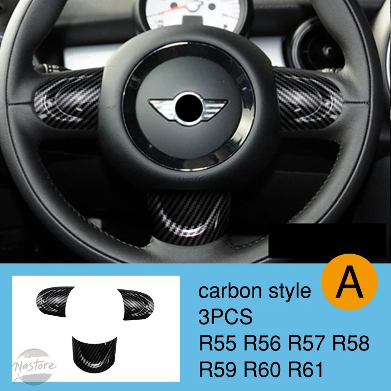 並行輸入品 BMW r55 カバー ステアリング ホイール アクセサリー カスタム mini cooper jcw r56 カスタムパーツ 部品 アクセサリーの画像
