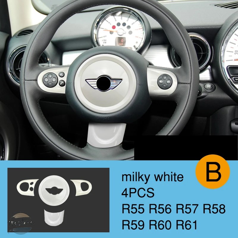 並行輸入品 BMW r55 カバー ステアリング ホイール アクセサリー カスタム mini cooper jcw r56 カスタムパーツ 部品 アクセサリーの画像