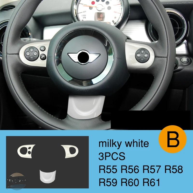 並行輸入品 BMW r55 カバー ステアリング ホイール アクセサリー カスタム mini cooper jcw r56 カスタムパーツ 部品 アクセサリーの画像