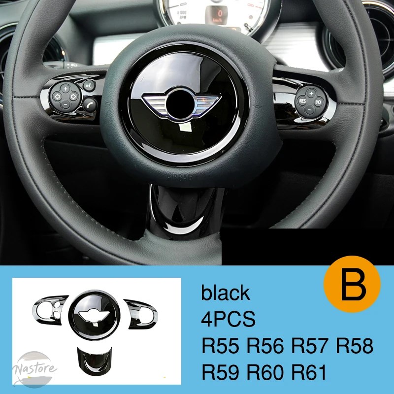並行輸入品 BMW r55 カバー ステアリング ホイール アクセサリー カスタム mini cooper jcw r56 カスタムパーツ 部品 アクセサリーの画像