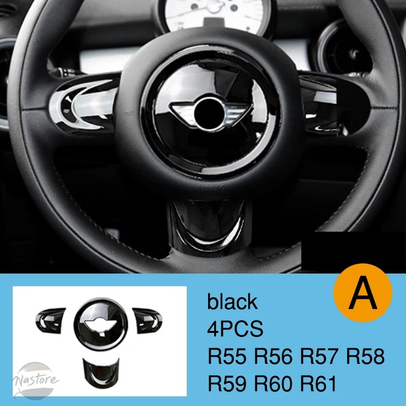 並行輸入品 BMW r55 カバー ステアリング ホイール アクセサリー カスタム mini cooper jcw r56 カスタムパーツ 部品 アクセサリーの画像