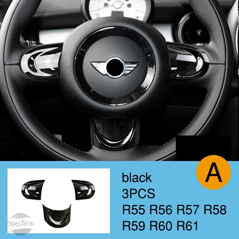 並行輸入品 BMW r55 カバー ステアリング ホイール アクセサリー カスタム mini cooper jcw r56 カスタムパーツ 部品 アクセサリーの画像