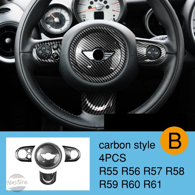 並行輸入品 BMW r55 カバー ステアリング ホイール アクセサリー カスタム mini cooper jcw r56 カスタムパーツ 部品 アクセサリーの画像