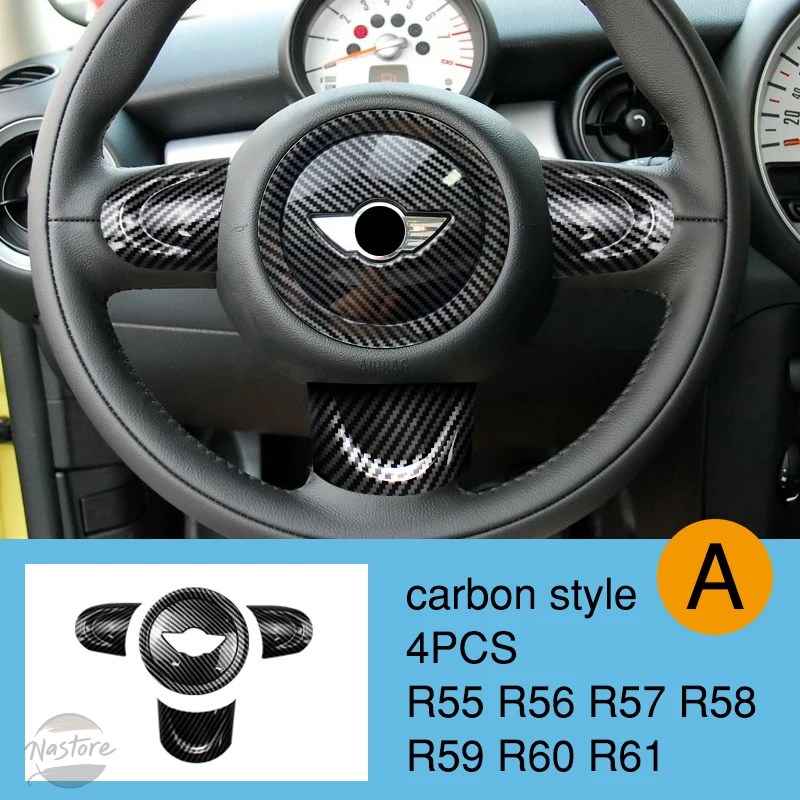 並行輸入品 BMW r55 カバー ステアリング ホイール アクセサリー カスタム mini cooper jcw r56 カスタムパーツ 部品 アクセサリーの画像