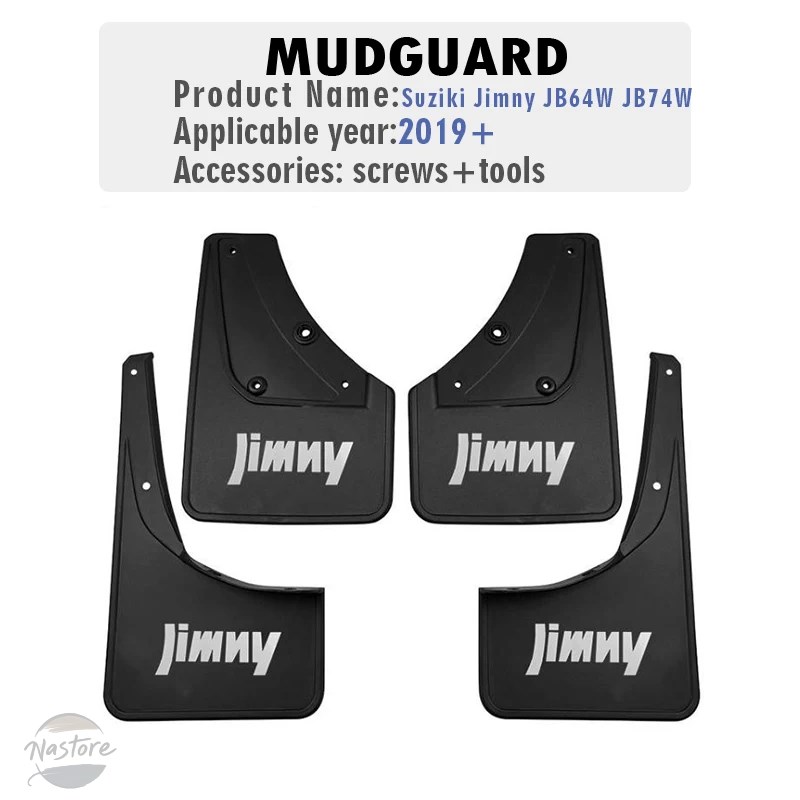 並行輸入品 jb64w スズキ フェンダー ガード ジムニー jb74w 2019-24 2025 マッド カスタムパーツ 部品 アクセサリー_1