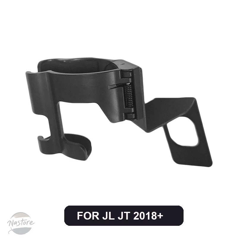 並行輸入品 ジープ ラングラー TJ JK JL JT 1997+ ルビコン アンリミテッド 2 IN 1 ボルトオン 多機能ドリンクスタンド ブラケットの画像