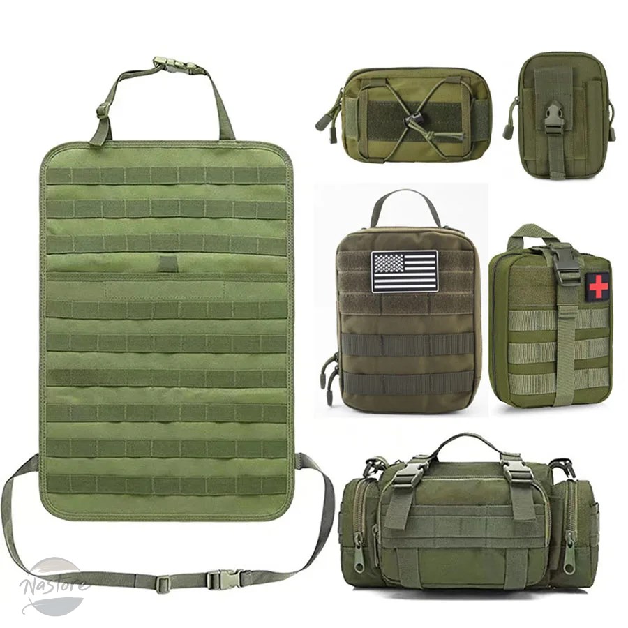 並行輸入品 多機能55 37CM 600D 入り リア タクティカル吊り下げ収納オーガナイザーの画像