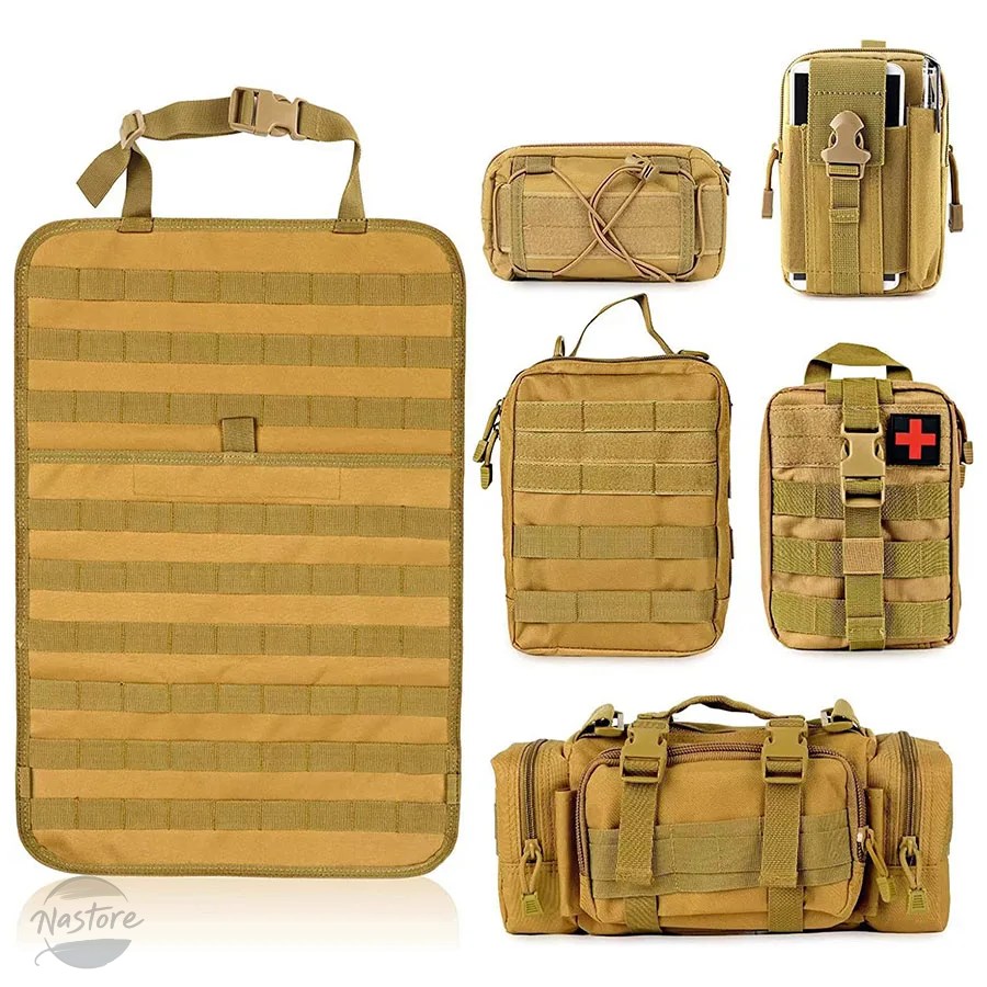 並行輸入品 多機能55 37CM 600D 入り リア タクティカル吊り下げ収納オーガナイザーの画像