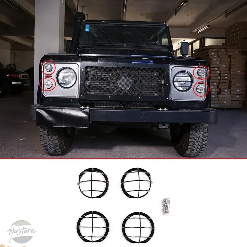 並行輸入品 ランドローバー カバー フェンダー アクセサリー カスタム land rover ヘッド カスタムパーツ 部品 アクセサリーの画像