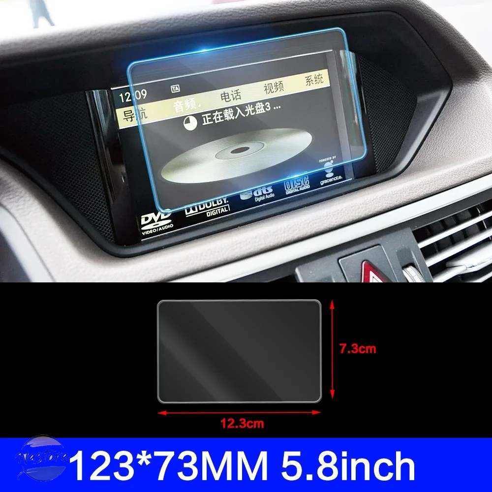 並行輸入品 メルセデスベンツ E クラス E200 E220 W212 W213 GPS ナビゲーション液晶画面強化ガラス フィルムアンチスクラッチの画像